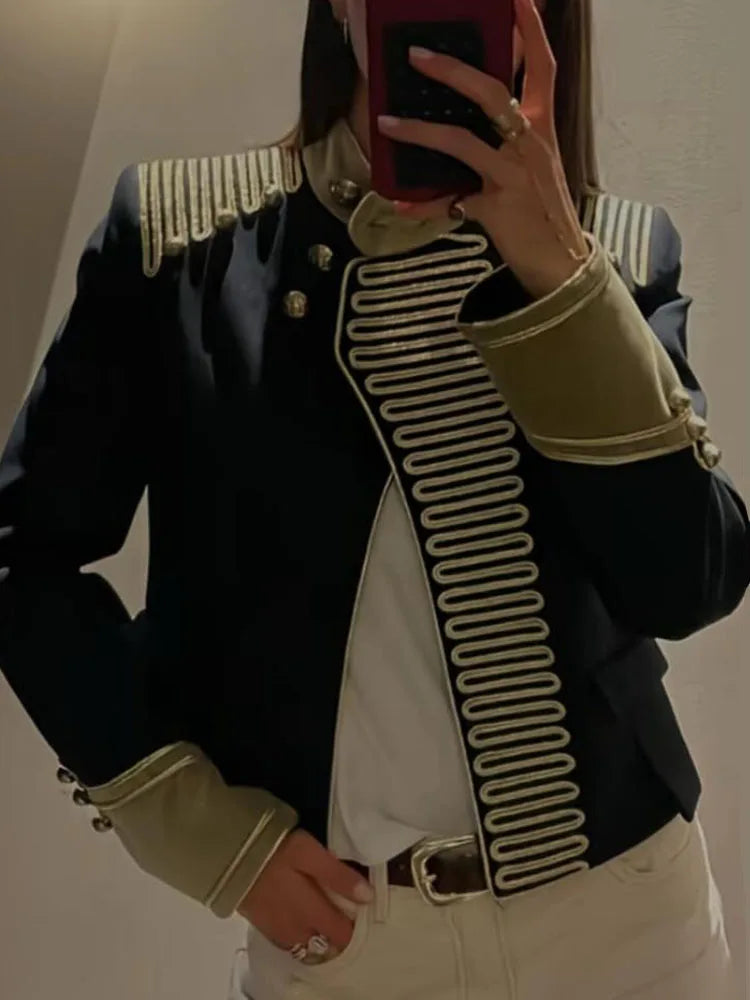 HH Vintage Napoleon Style Crop Jacket
